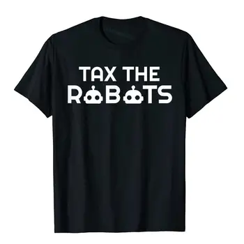 Nodokļu Roboti T-Krekls, T Krekls Jaunības Tautas Vīriešiem, Krekli, Topi Ar Augstu Iela Kokvilnas Ziemassvētku Apģērbu Estētisko Tee