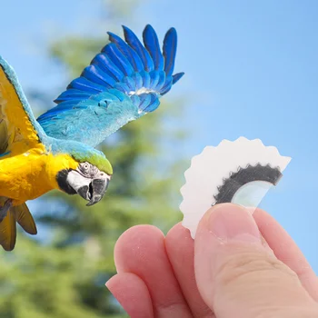 Putnu Svilpe Piecu krāsu Rotaļu Ventriloquism Rīku Krāsains Aksesuārus 5gab Liekami Krāsas (dzeltena Pieaugušo Slaidu
