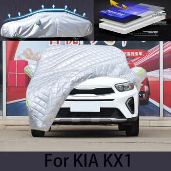 Par KIA KX1 auto krusa aizsardzības vāks, auto lietus aizsardzība, nulles aizsardzību, krāsas pīlings aizsardzības, auto apģērbs