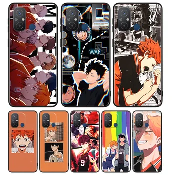 Anime Volejbola Phone Gadījumā Xiaomi Redmi A1 12.C 11.A 11 10.C 10 9T 9AT 9.A 9.C 10.A 9 8.A 8.A 7.A 7 Plus Melns Segt